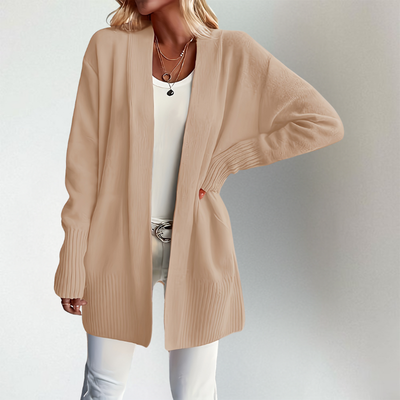 Celest - Blød Strikket Komfortabel Cardigan