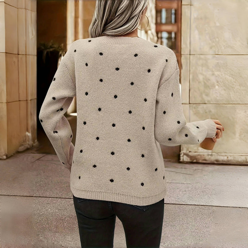 Nicole - Maglione a Pois