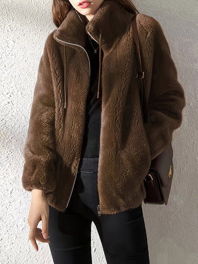 Elina - Giacca in Fleece Morbido
