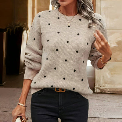 Nicole - Maglione a Pois