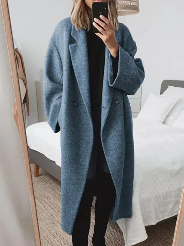Layla - Oversized Uldfrakke
