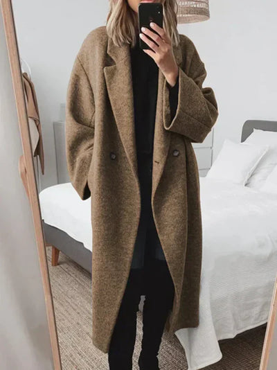 Layla - Oversized Uldfrakke