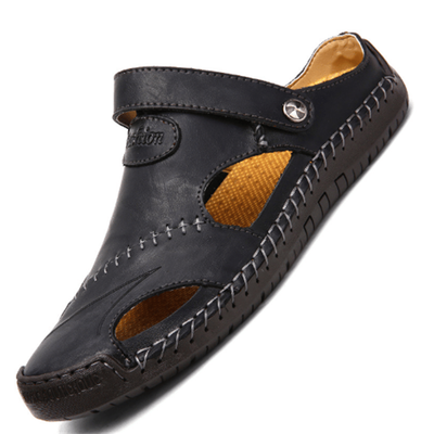 Chris™ | Sandali in pelle ortopedici