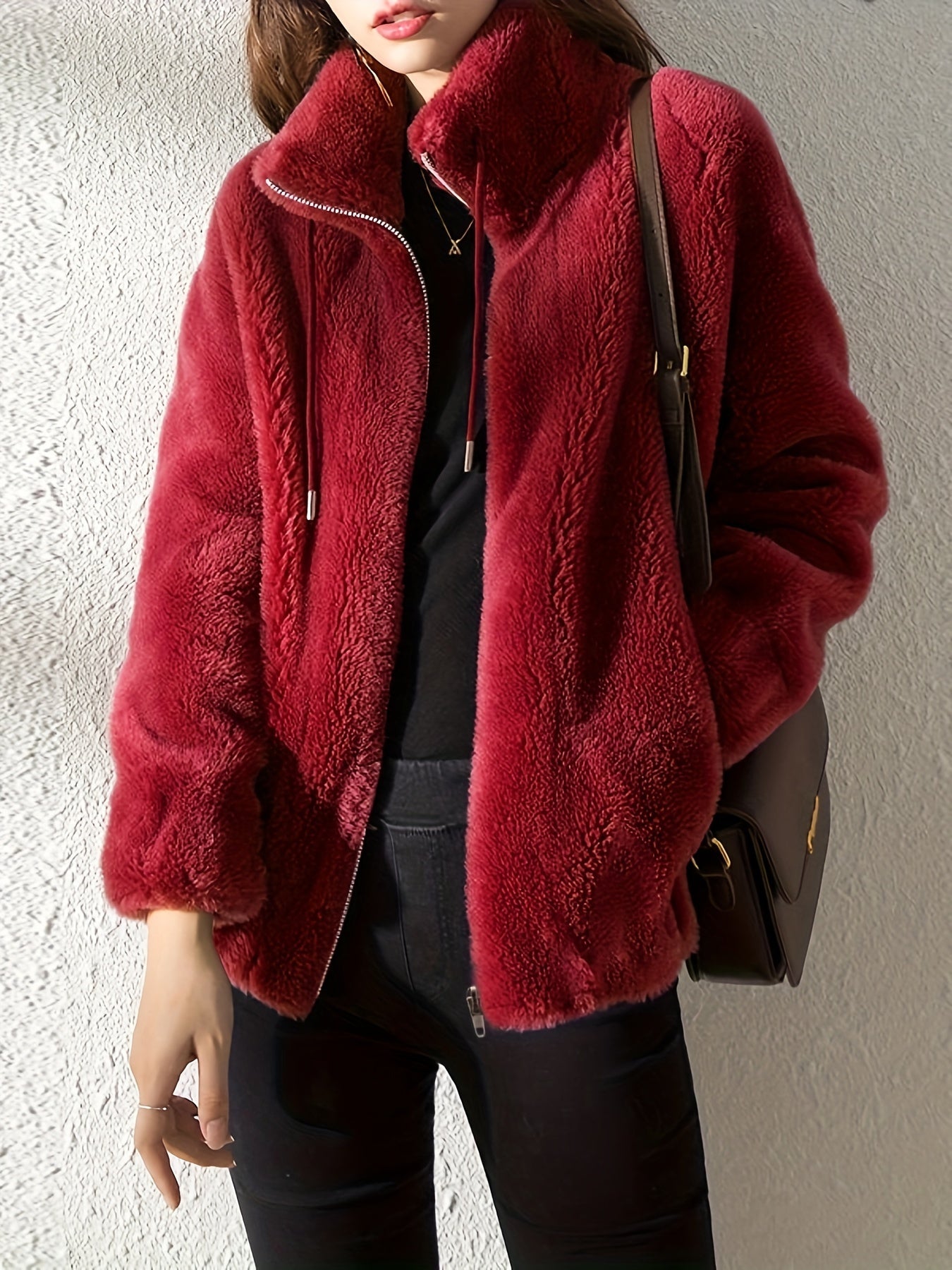 Elina - Giacca in Fleece Morbido