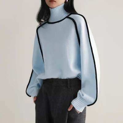 Claire - Maglione Elegante con Collo Alto