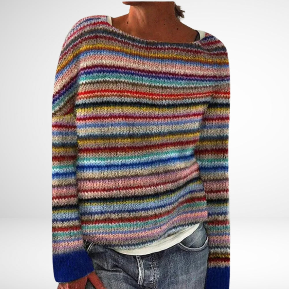 Soley - Maglione Pullover Multicolore