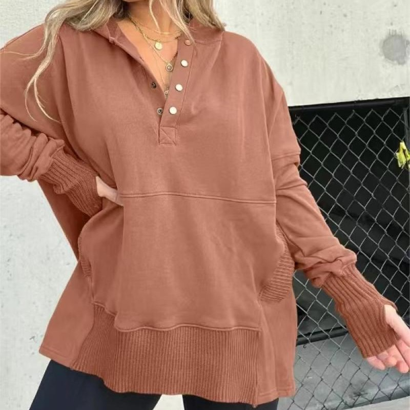 MAGGIE - FELPA FLUIDA DI PRIMA CLASSE