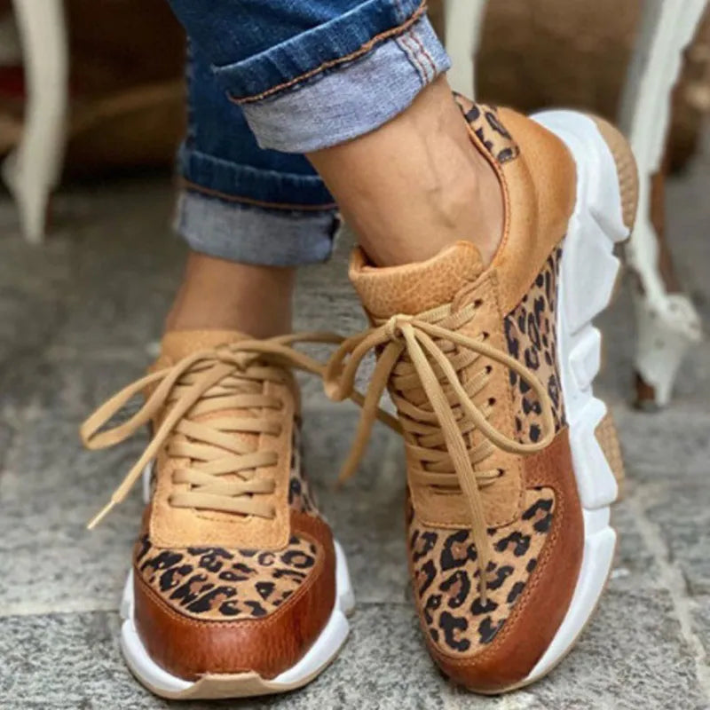 Crissa | Sneakers Leopardate Confortevoli
