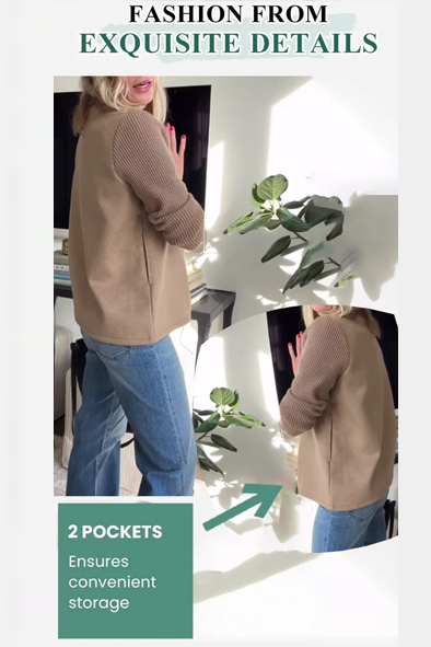 Alesia - Blazer Casual Elegante con Bottoni