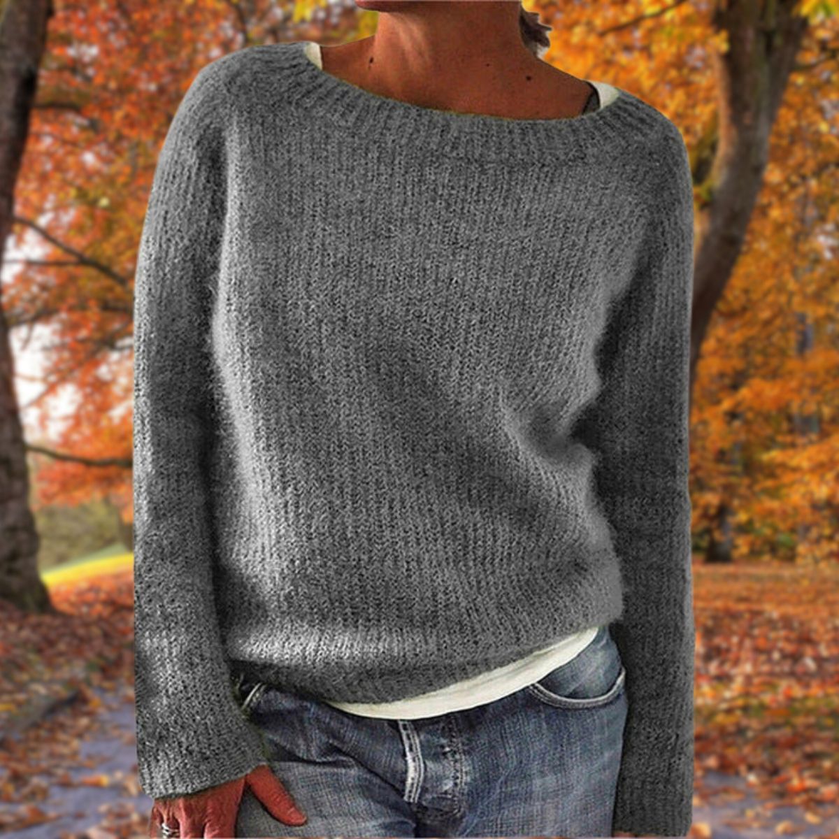 Mahinaariki - Maglione Classico in Lana