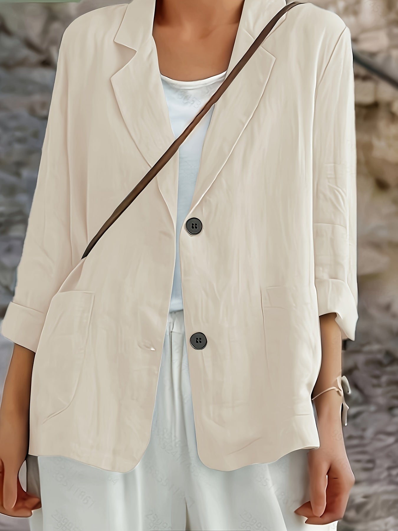 Sofia™ | Tidløs Afslappet Let Blazer