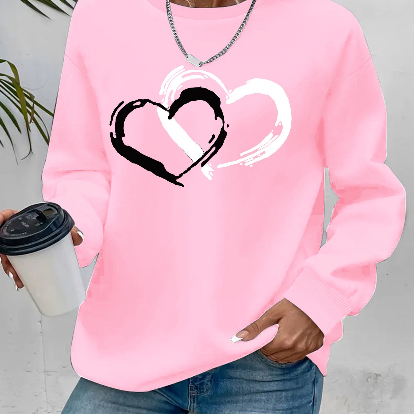 Sharyn - Elegant Hjerte Sweater