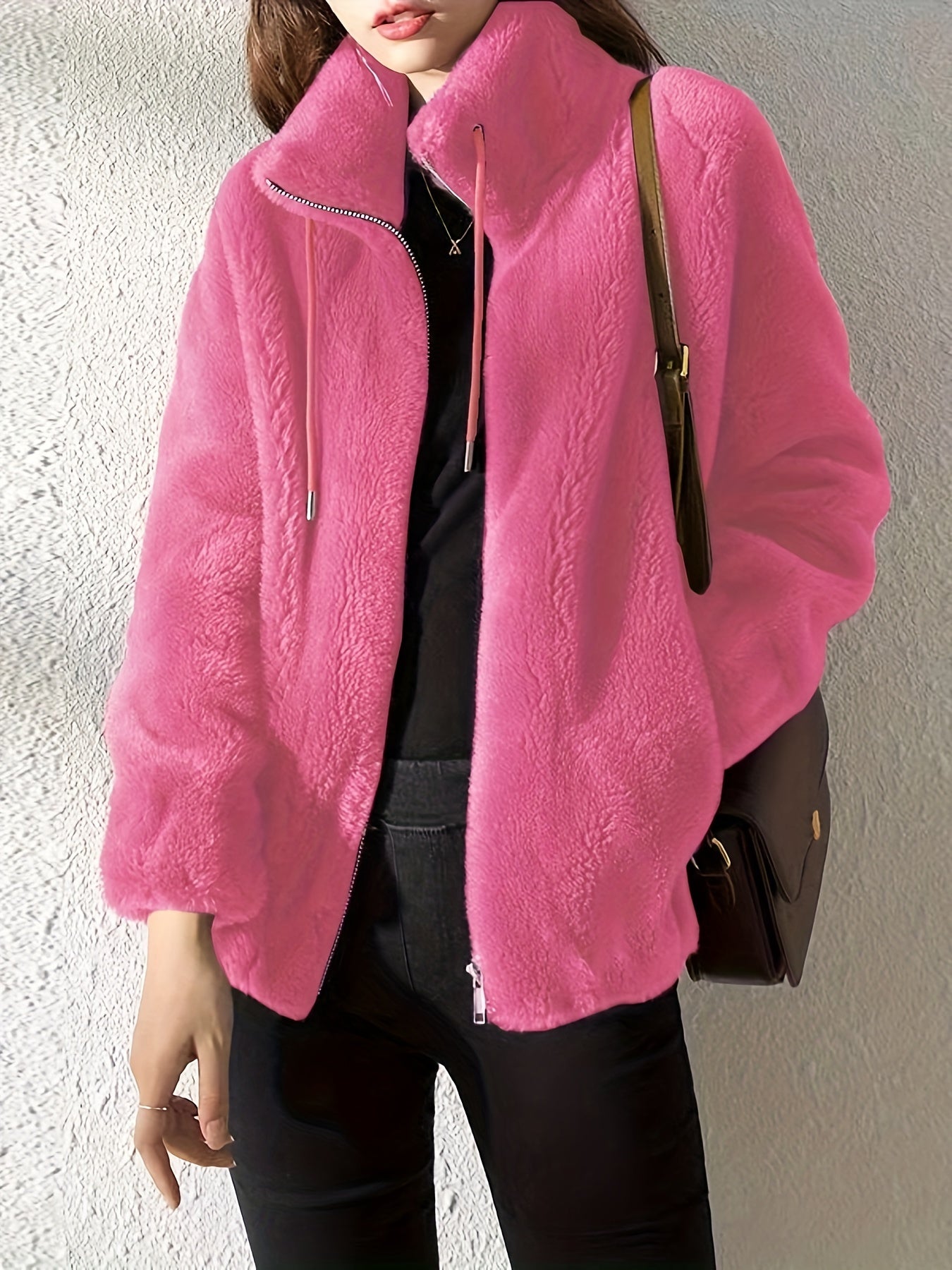 Elina - Giacca in Fleece Morbido