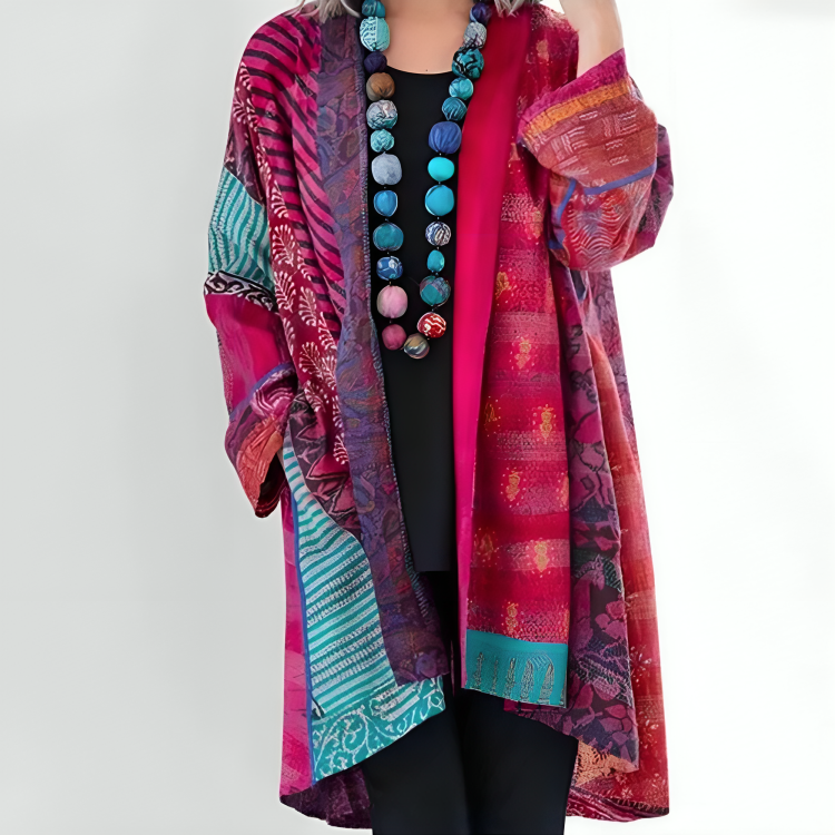 Sarah - Chic Strikket Cardigan