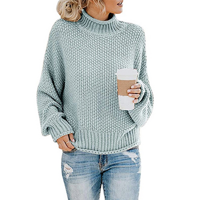 Noel - Pullover con Collo Alto Confortevole