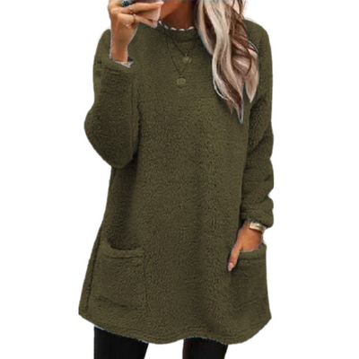 Lucy - Maglione in Fleece Lungo