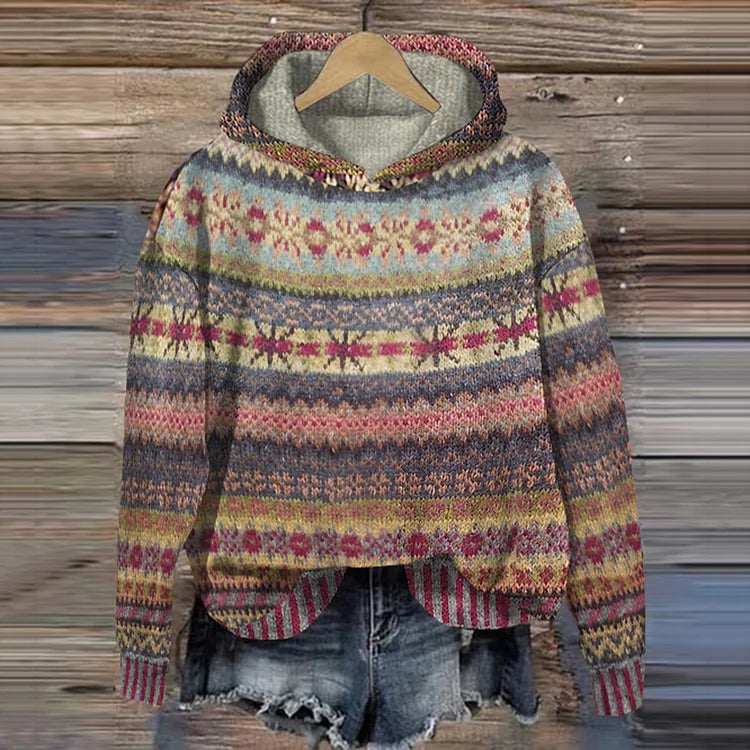 Gaby | Etno Retro Hoodie