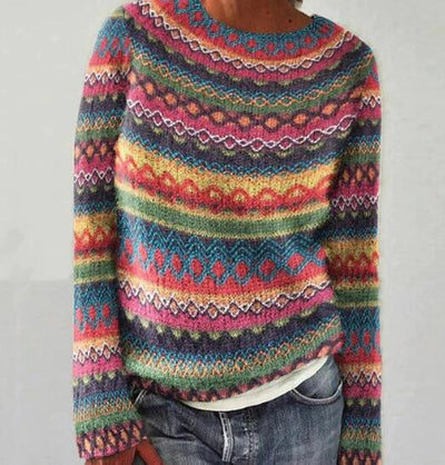 Soley - Maglione Pullover Multicolore