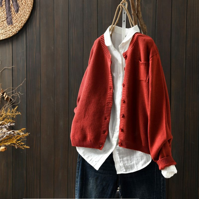 Bianca - Cardigan Strick Accogliente