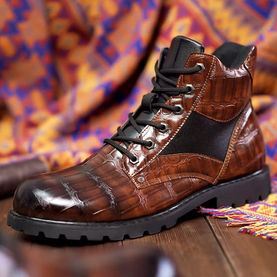 Rendell™ | Stivali in pelle di coccodrillo