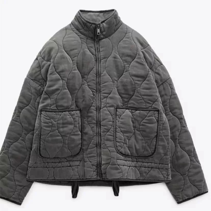 Roz - Giacca Casual con Dettagli nelle Tasche