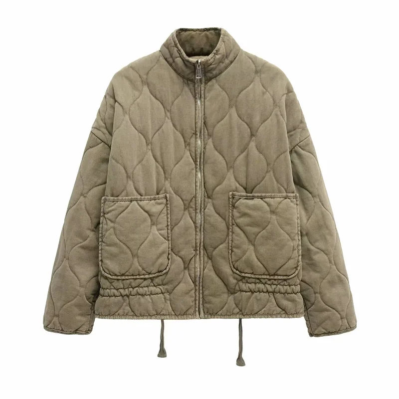 Roz - Giacca Casual con Dettagli nelle Tasche