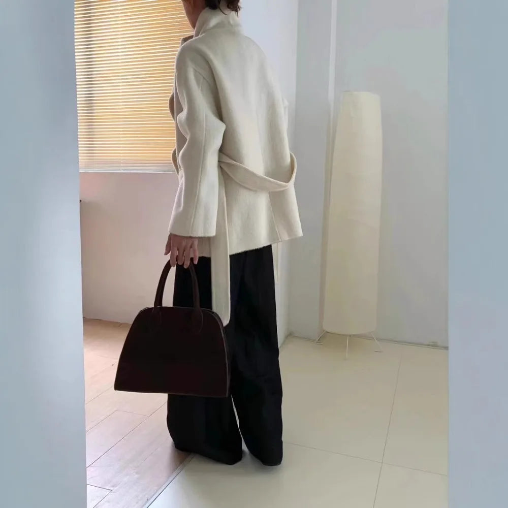 Velmira™ | Silke Uld Frakke