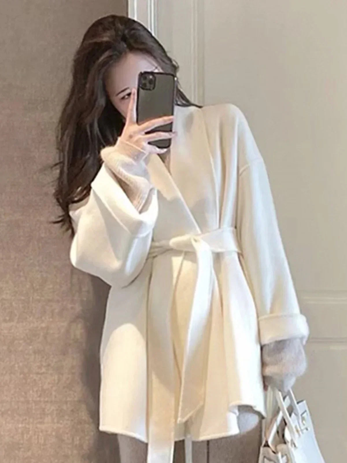 Serenya™ | Cappotto in Lana Fatto a Mano