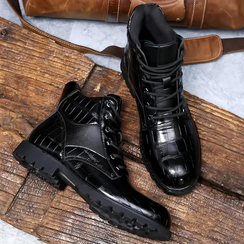 Rendell™ | Stivali in pelle di coccodrillo