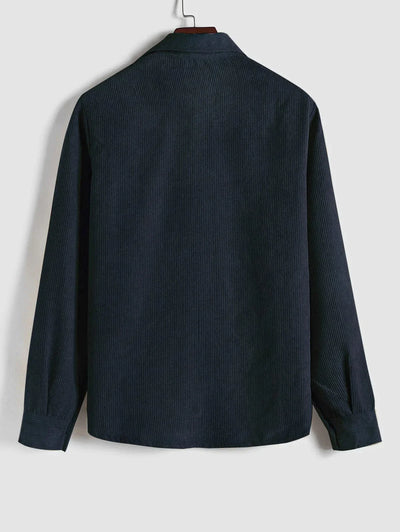 Camicia in Velluto a Coste Larson