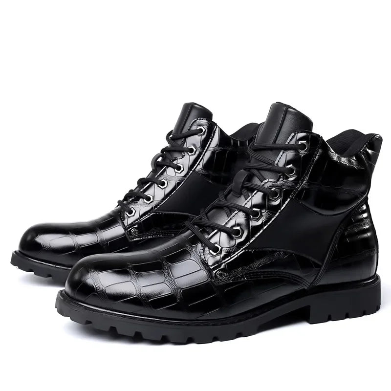 Rendell™ | Stivali in pelle di coccodrillo