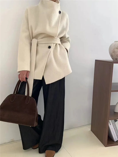 Velmira™ | Silke Uld Frakke