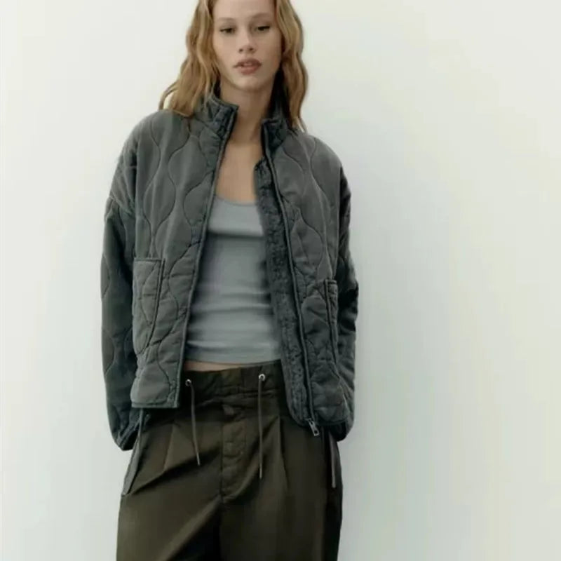 Roz - Giacca Casual con Dettagli nelle Tasche