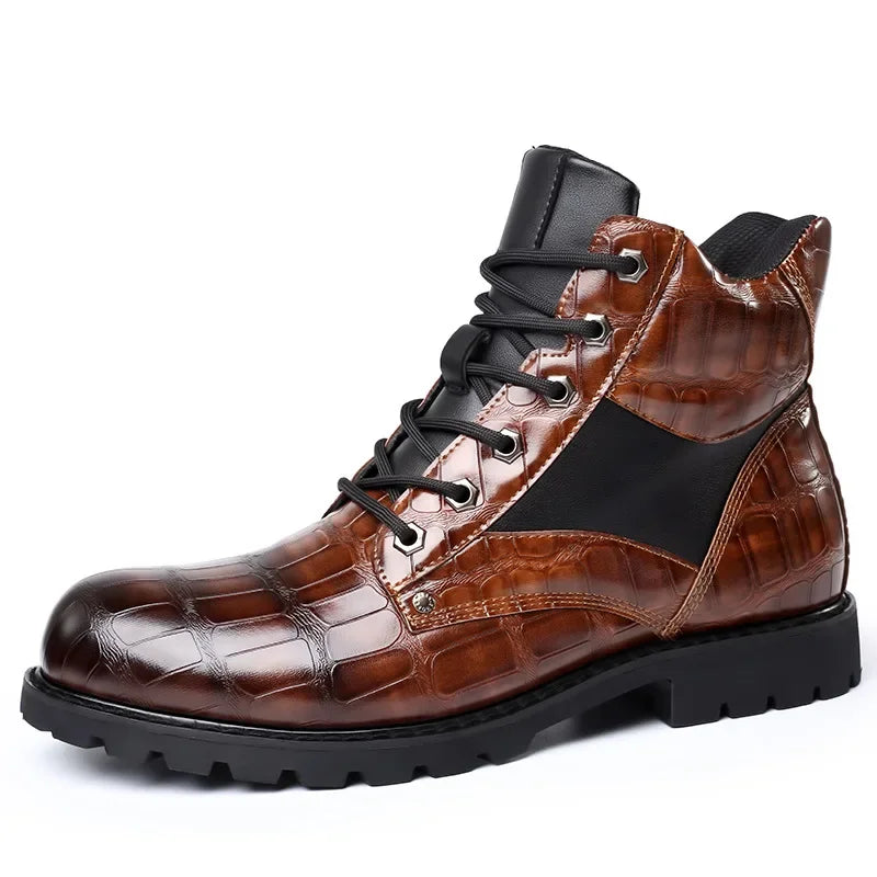 Rendell™ | Stivali in pelle di coccodrillo