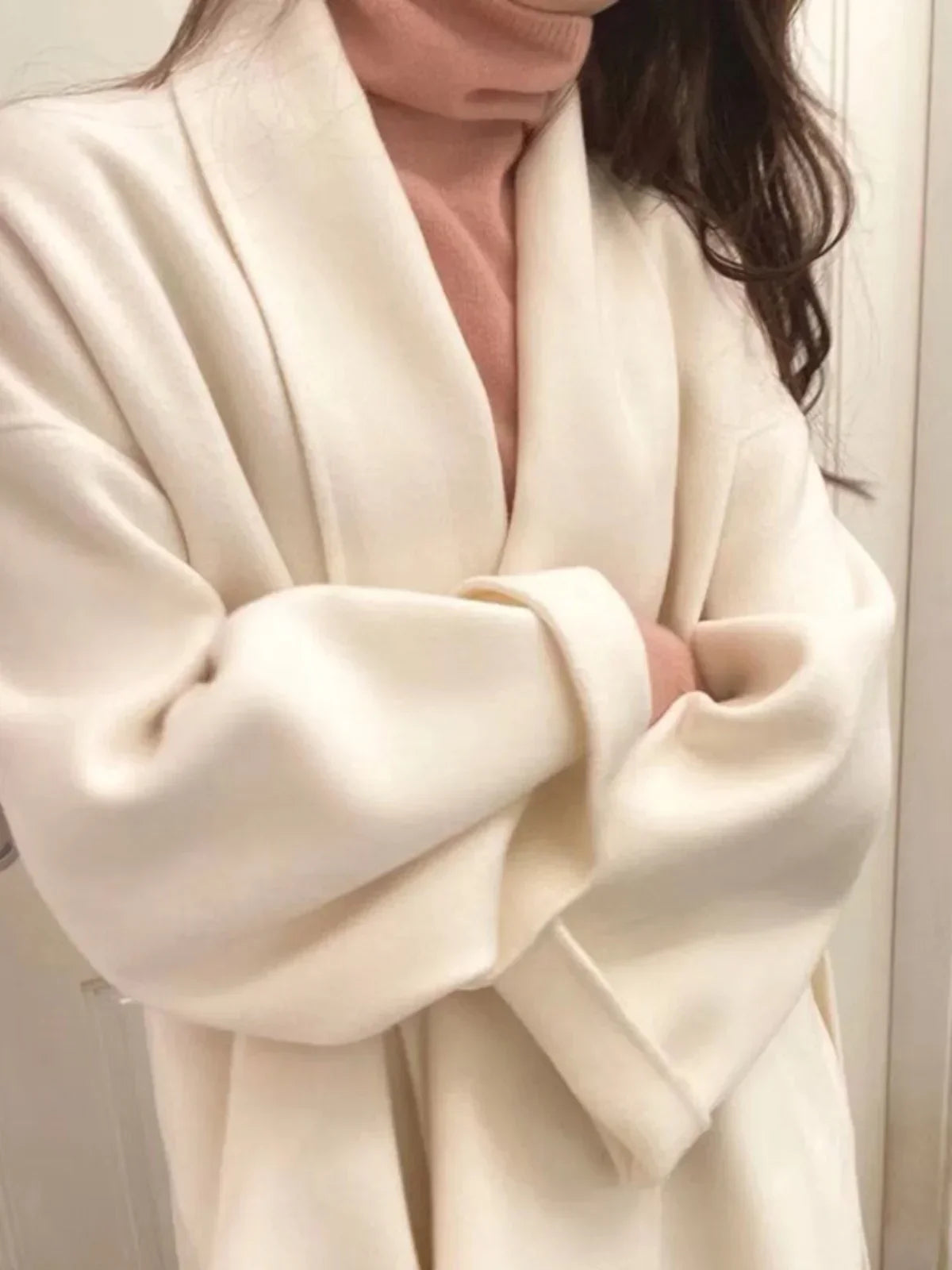 Serenya™ | Cappotto in Lana Fatto a Mano