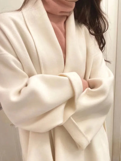 Serenya™ | Cappotto in Lana Fatto a Mano