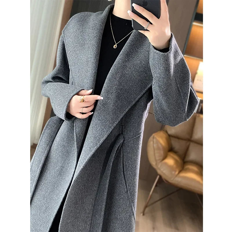 Casmira™ | Cappotto con Cintura