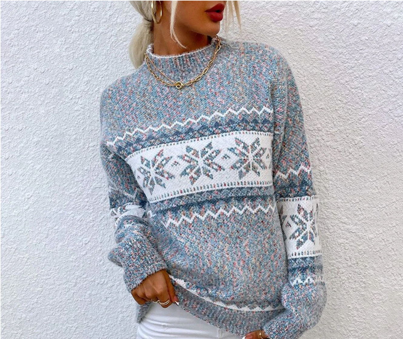 Bella - Turtleneck Blød Sweater