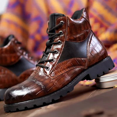 Rendell™ | Stivali in pelle di coccodrillo