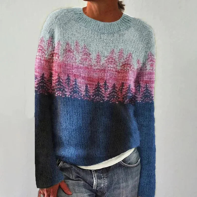 Cate | Klassisk Strikket Sweater