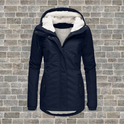 Jenna - Giacca Hoodie Sherpa Accogliente