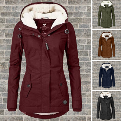 Jenna - Giacca Hoodie Sherpa Accogliente