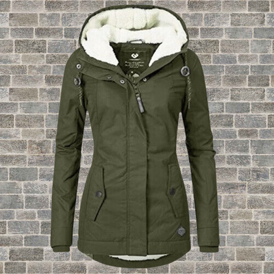 Jenna - Giacca Hoodie Sherpa Accogliente