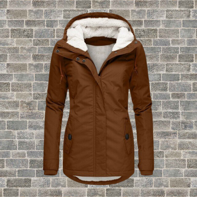 Jenna - Giacca Hoodie Sherpa Accogliente