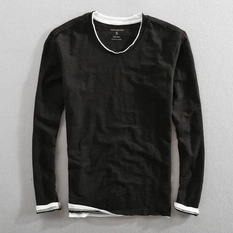 Lenoir™ | Camicia a maniche lunghe in cotone