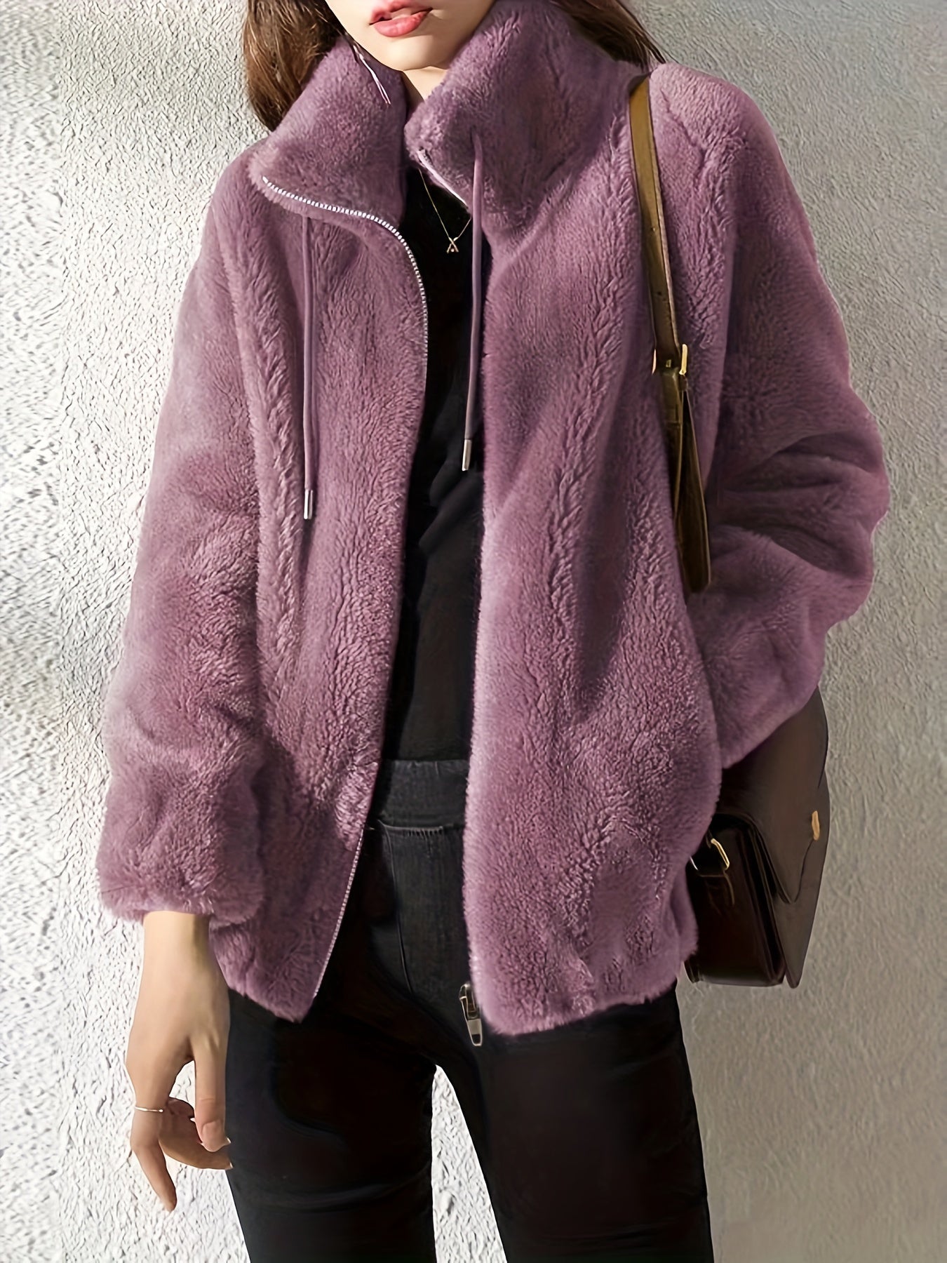 Elina - Giacca in Fleece Morbido