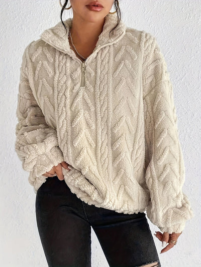 Aila - Morbido Maglione con Zip
