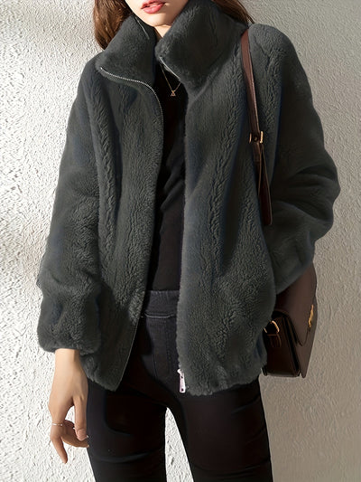 Elina - Giacca in Fleece Morbido