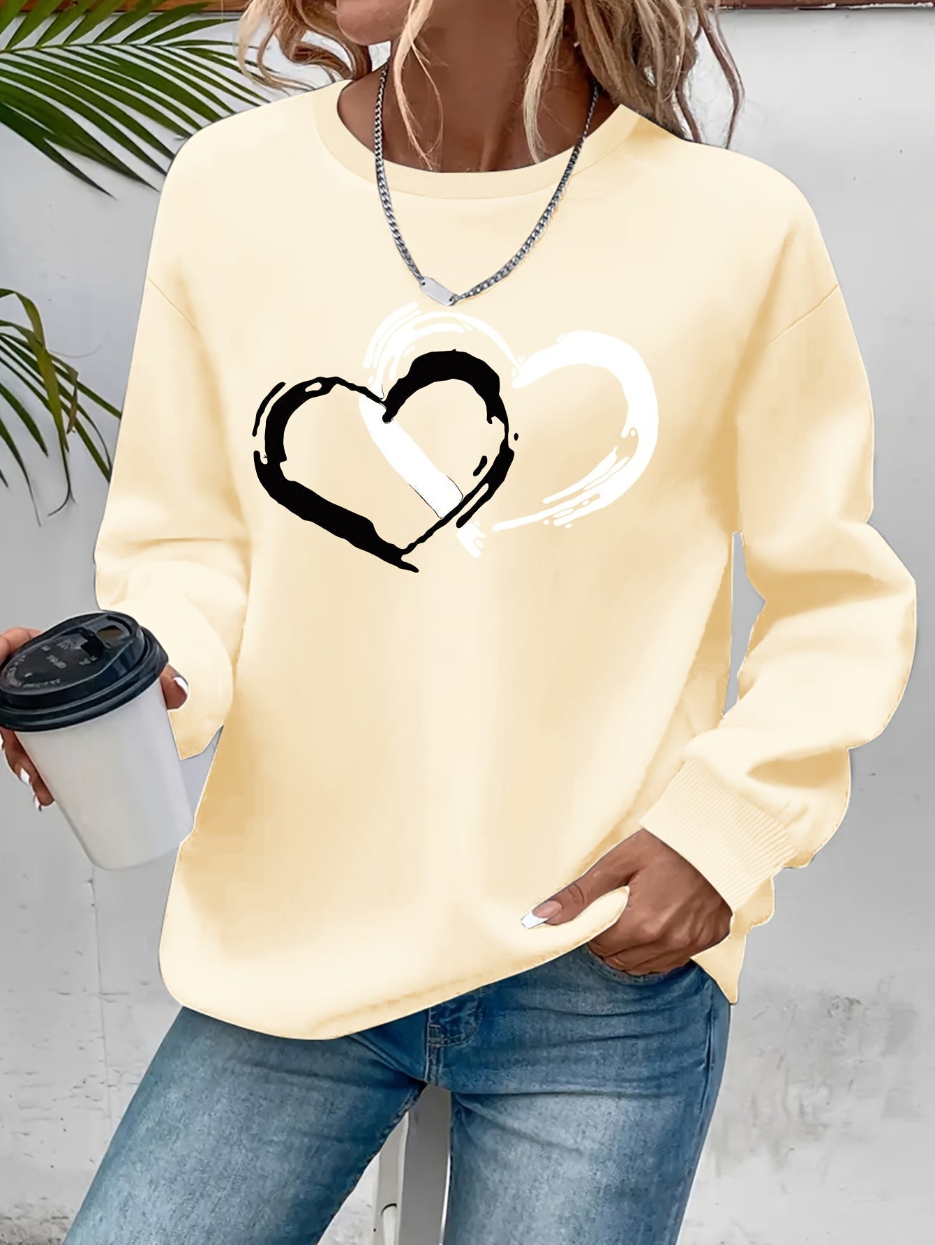 Sharyn - Elegant Hjerte Sweater
