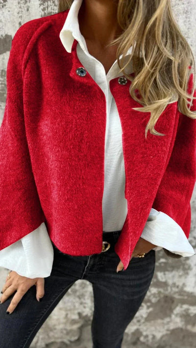 Olivia - Elegant Blød Jakke
